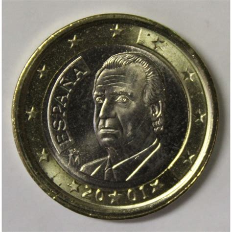 1 euro espagne 2001